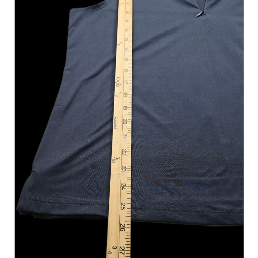 Tommy Bahama Golf Polo Womens XL Sleeveless 1/4 Zip Stretch Performance - Picture 7 of 8